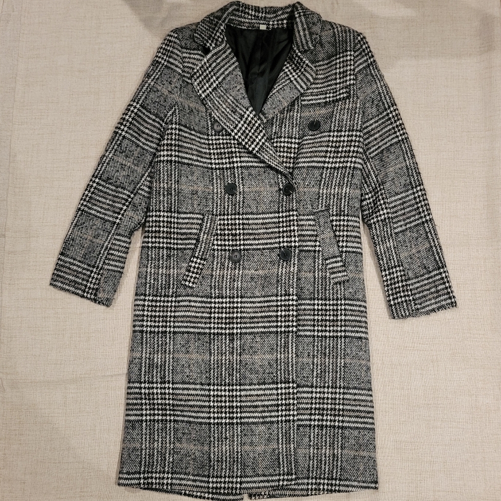 ★ . tweed pea coat